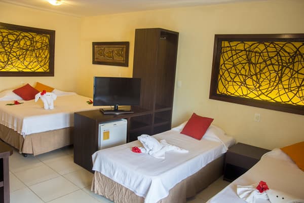 Hotel Aconchego Porto de Galinhas - Apartamentos Quadruplos e Familia