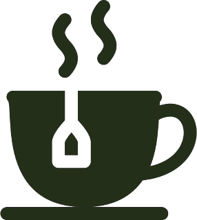 Chá da tarde de cortesia